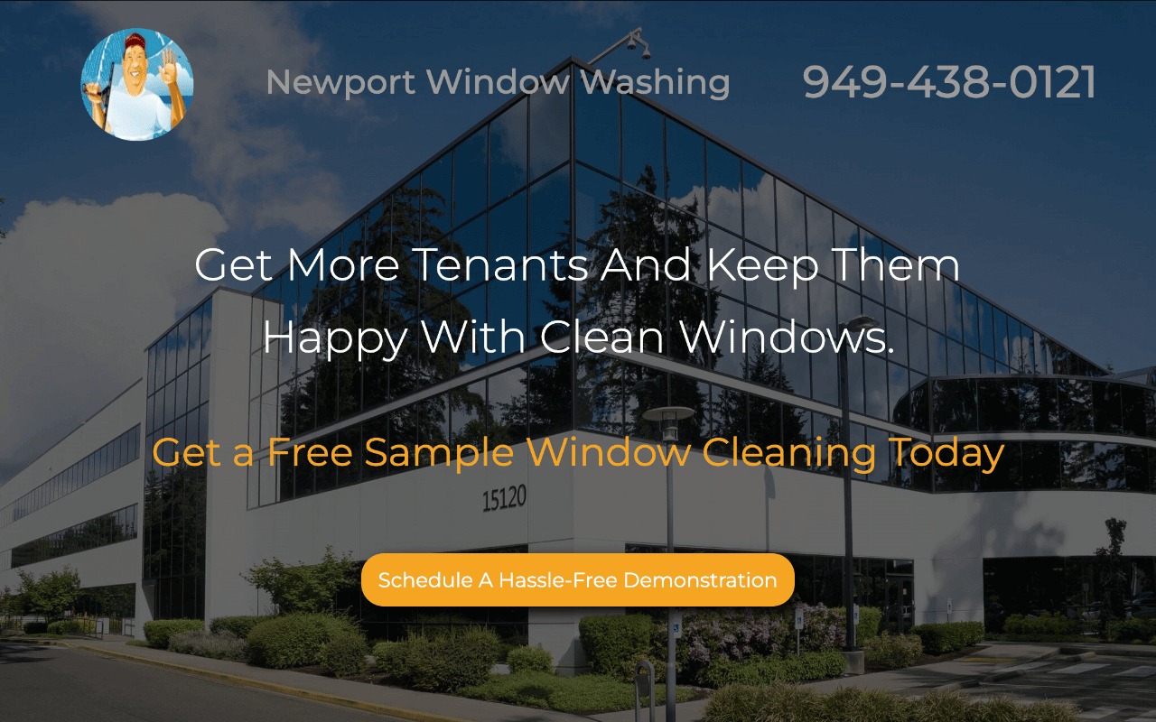 Commercial Window Cleaning Landing Page